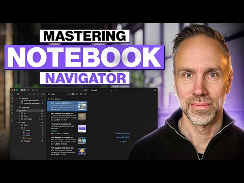 Mastering Notebook Navigator