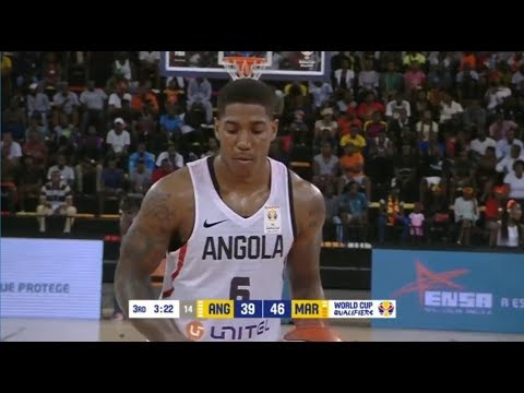 Carlos Morais: Highlights - Angola vs Morocco | FIBA Basketball World Cup 2019 - African Qualifiers
