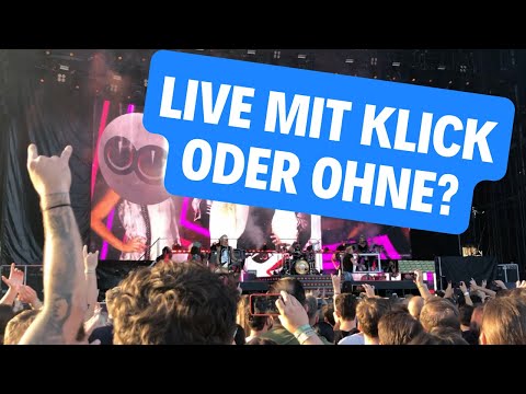 As a drummer live with click/metronome or without?