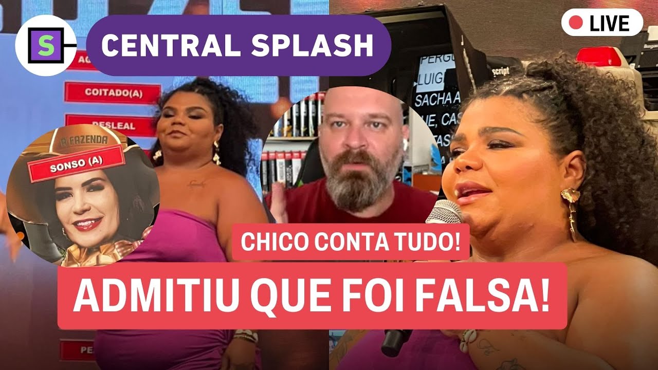 🔥FLORA CAUSA nas plaquinhas do Faro e DETONA Sacha! Chico Barney EXPÕE bastidores + AO VIVO