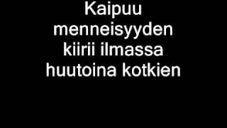 Nightwish - Lappi I - Eramaajarvi (with lyrics)