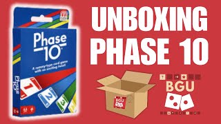 Phase 10 Unboxing