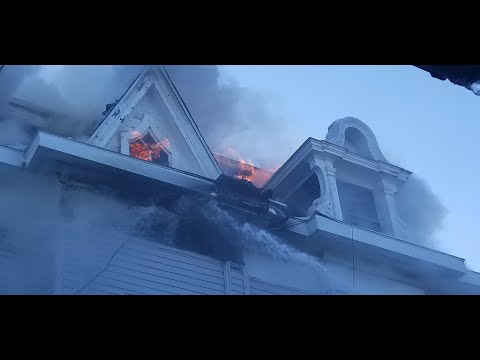 Working 3 Alarm Fire 14 William St With WFD and Udizzy1969