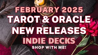 New Indie Tarot & Oracle Decks February 2025: Crowdfunded Releases & Campaigns | Shop with Me!