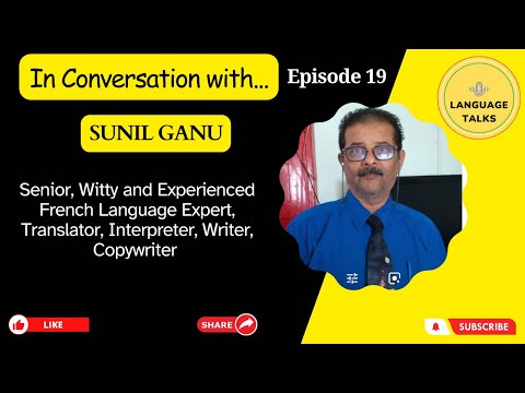 Sunil Ganu, French Language Expert