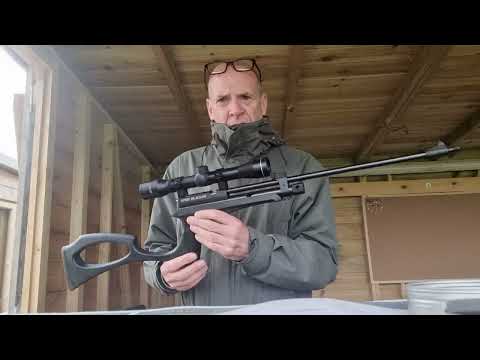 SMK VICTORY CP2 co2 airrifle review on the range 