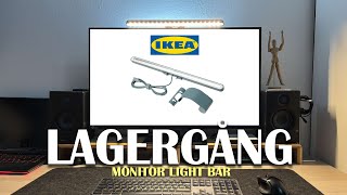 Ikea Lagergang Unboxing and Installation, LED lamp for monitor (Lightbar) #ikea #lagergang #unboxing