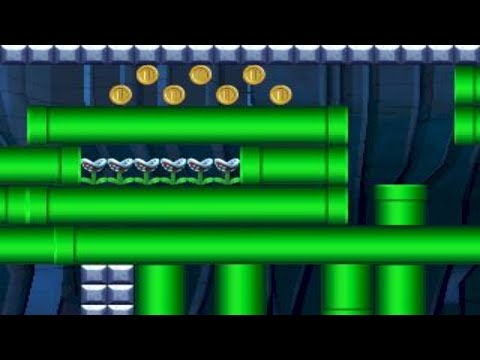 Piped Up Piranha Plants by Ryebread - SUPER MARIO MAKER - NO COMMENTARY 1ax
