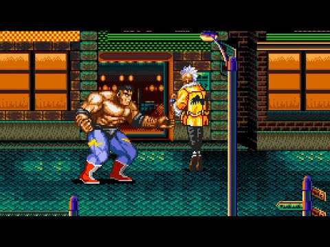 Streets of Rage 2 (Sega Genesis, 1992) – Full Game Session with Max 🌃👊🎶