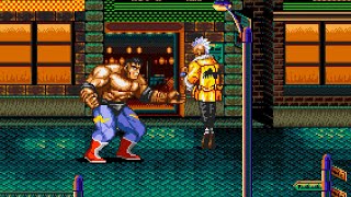 Streets of Rage 2 (Sega Genesis, 1992) – Full Game Session with Max 🌃👊🎶