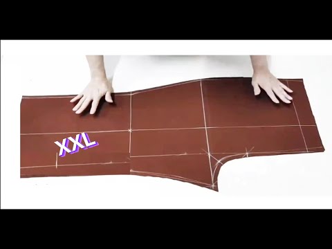 VERY EASY !! Big Size Trousers Cutting and Sewing