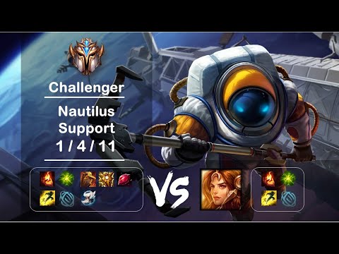 KR Challenger Support Nautilus vs Leona Ep.1868