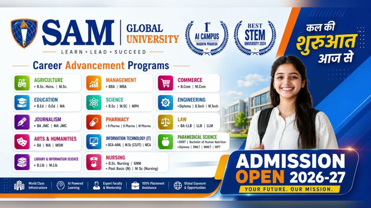SAM Global University Student Journey