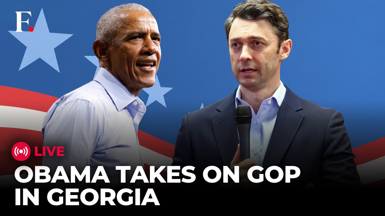 Obama LIVE: Former President Rallies For Ossoff And Keisha Lance Bottoms In Georgia