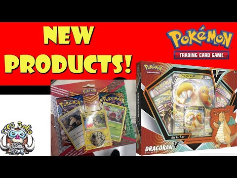 New Pokémon TCG Products Revealed - Dragonite V Box & More! (Pokémon TCG News)