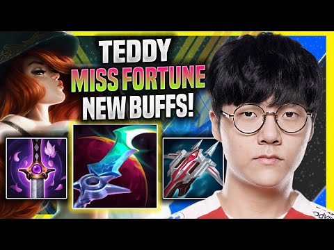TEDDY TRIES MISS FORTUNE WITH NEW BUFFS! - T1 Teddy Plays Miss Fortune ADC vs Kai'sa! | Season 11