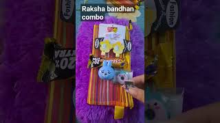 Raksha bandhan combo for gift #rakshabandhan #combo #colorful #customized #favorite #cute#giftideas