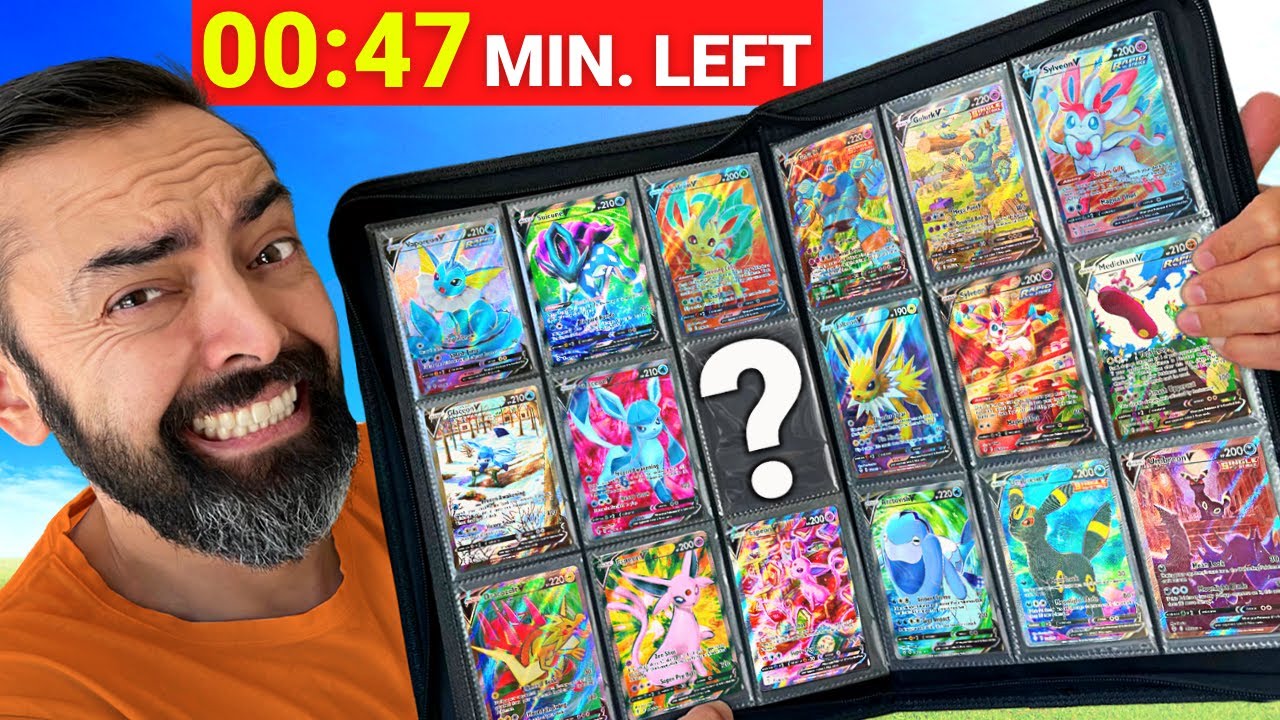 Complete Set in 48-Hours or Lose Them All (RISKY Pokémon Card CHALLENGE)