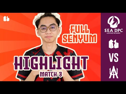 HIGHLIGHTS - Army Geniuses vs Atlantis // DPC SEA T3: Div. II (GAME 3)
