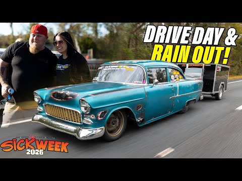 300 Miles and A LOT of Rain and Wind 😳 Sick Week 2026 Day 3 and 4 