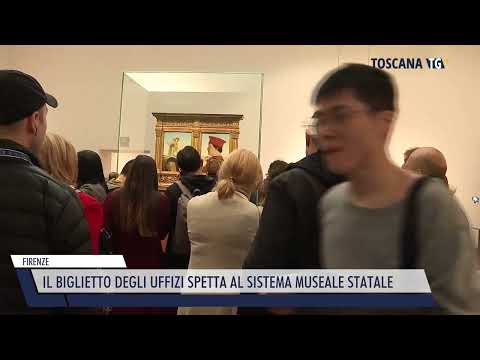 2022-12-27 FIRENZE - IL BIGLIETTO DEGLI UFFIZI SPETTA AL SISTEMA MUSEALE STATALE