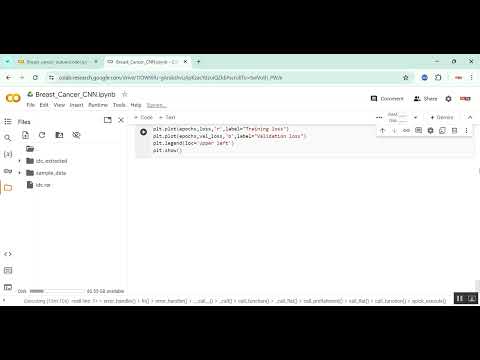Breast Cancer Auto Encoder Classification Colab in Python Projects