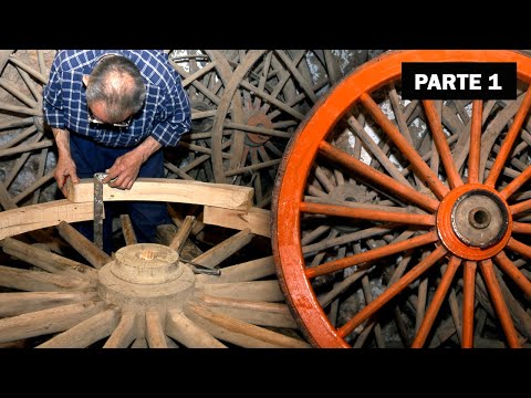 El carro de Mecerreyes. Fabricación artesanal de la rueda (1ª PARTE) | Oficios Perdidos | Documental