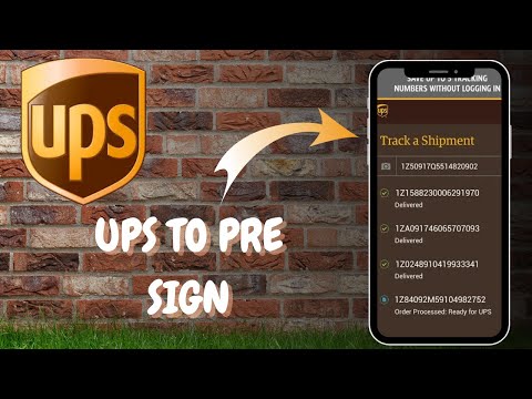 Presign For Ups Package