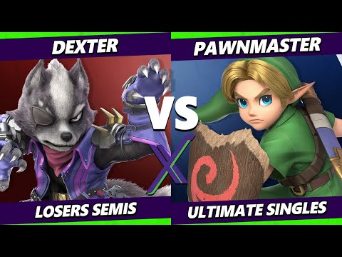 S@X 496 Losers Semis - Dexter (Wolf) Vs. PawnMaster (Young Link) Smash Ultimate - SSBU