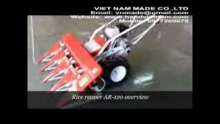 preview picture of video 'Viet Nam Made Co.,ltd - Rice Reaper AR 120'