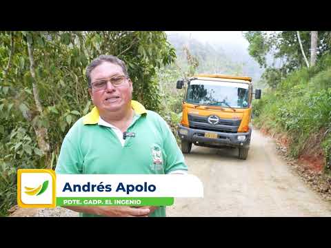 Lastrado y mejoramiento en la vía El Ingenio - Marcabelí