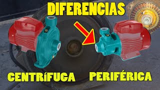 Diferencia entre Bomba centrífuga y periférica (Aspectos importantes)