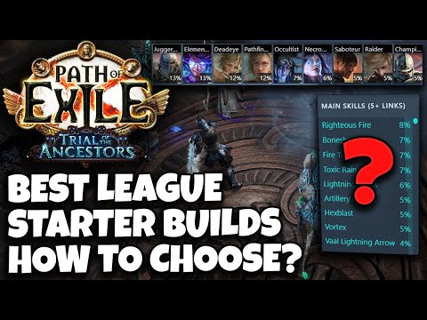 [POE 3.22] Best League Starter Builds - How To Pick The Best One For YOU! - Tytykiller was right...