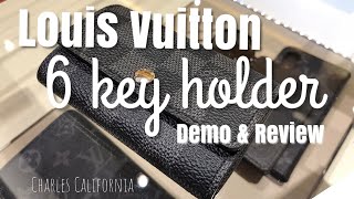 Louis Vuitton 6 ring key holder | Review and Demo | Charles California