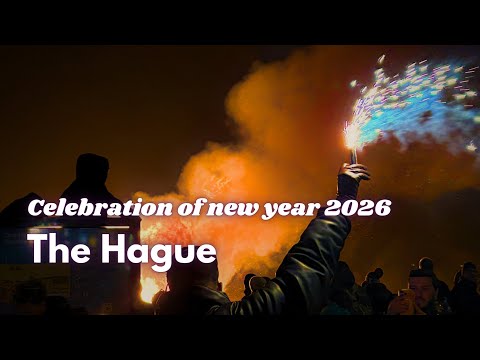 New Year’s Eve in The Hague 🇳🇱 | Fireworks, Streets & Sea 