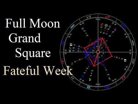 Astrology Dec 2-8 2025 - Gemini Grand Cross Fateful Full Moon - Mercury Grand Trine - Mars sq Saturn