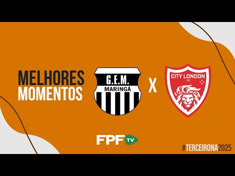 MELHORES MOMENTOS | GRÊMIO MARINGÁ 3X0 CITY LONDON | TERCEIRONA 2025 - RODADA 6