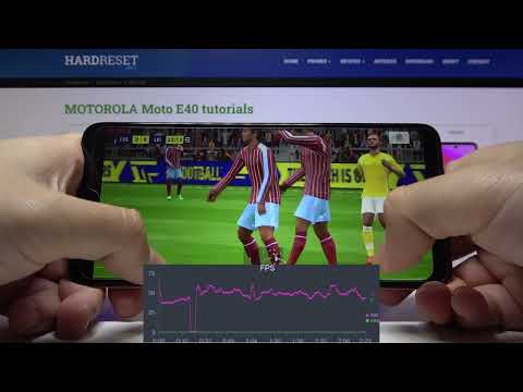 Performance Test of Motorola Moto E40 - eFootball Gameplay