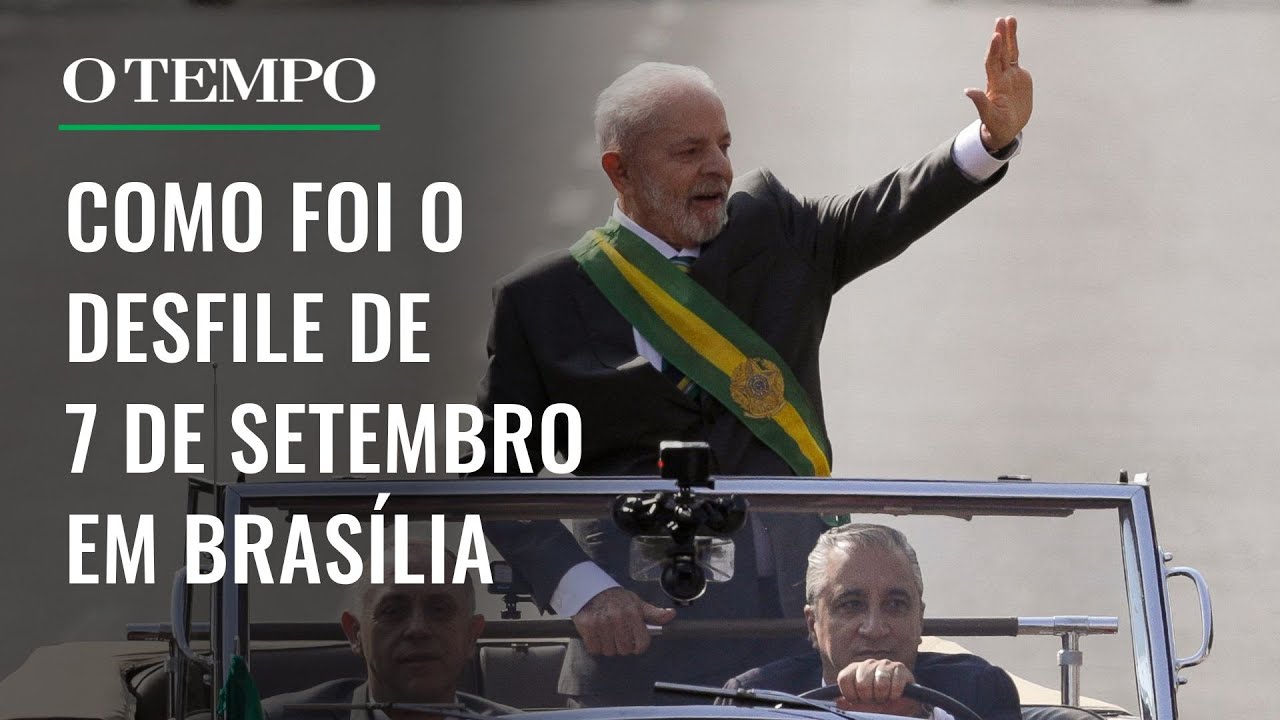 7 de Setembro: Lula, Alexandre de Moraes, Luis Roberto Barroso e Rodrigo Pacheco juntos em desfile