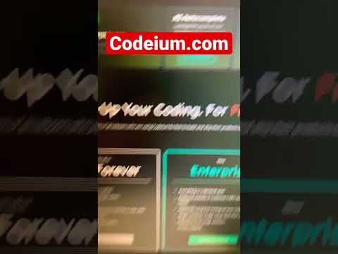 Unlock the Power of AI for Faster, Smarter Coding with Codeium.com! #ai