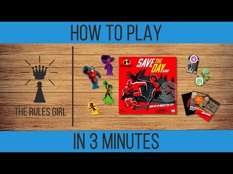 How to Play The Incredibles Save the Day in 3 Minutes - The Rules Girl