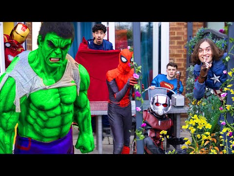 Superhero Hide and Seek!