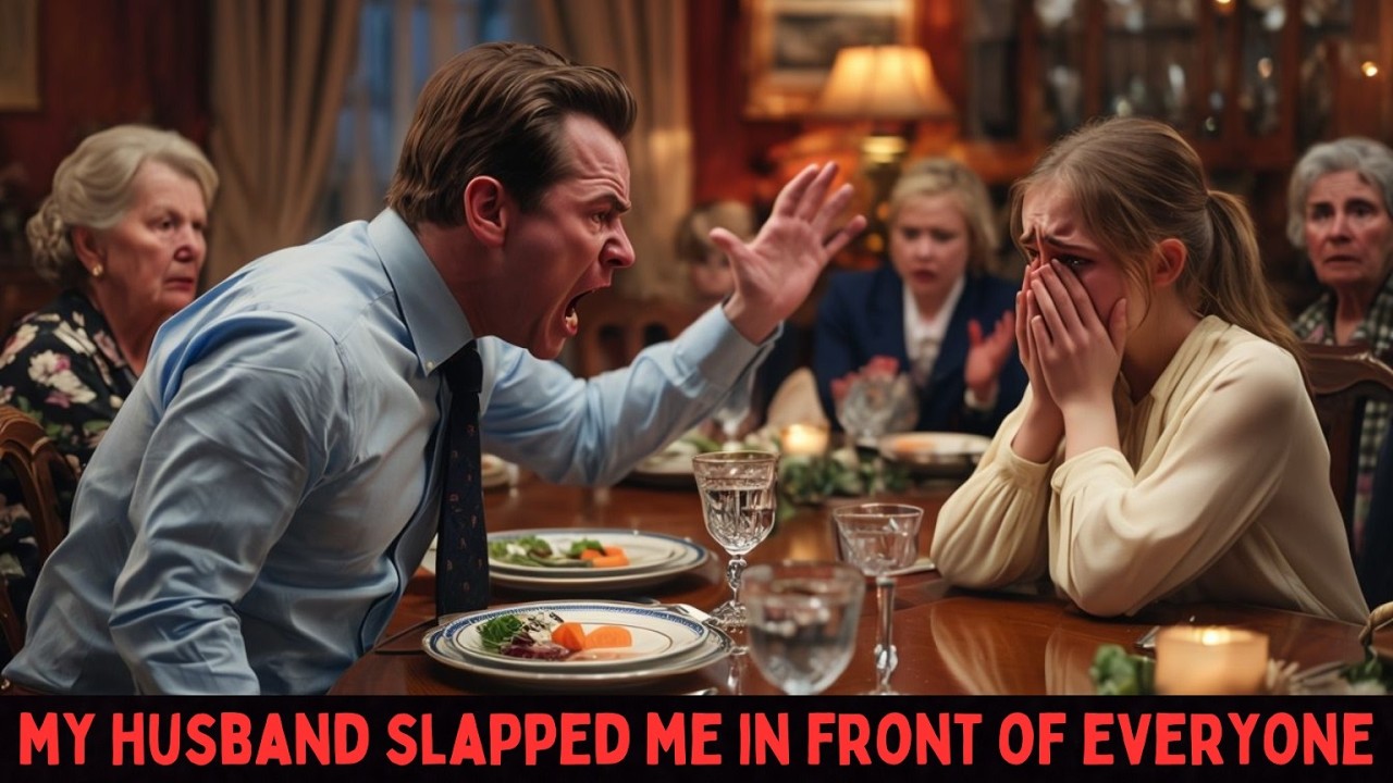 My Husband Slapped Me At The Dinner Table, But What He Did Next Left Me Speechless