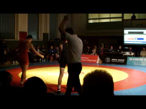 07.09.19 KSV Neu-Isenburg vs RWG - 80kg Freistil: Ivan Chavdari vs Sebastian Mayer