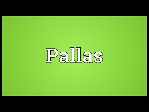 Pallas Meaning
