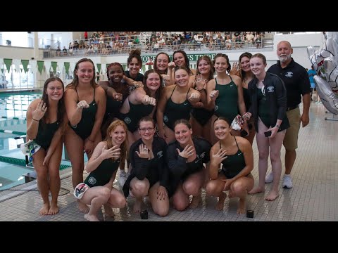 Women's Swimming Presented with 2022-23 Conference Championship Rings