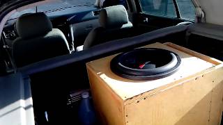 Prueba al Subwoofer Rock series 12 700 RMS