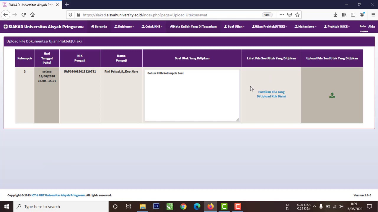 Panduan Upload File Dokumentasi Ujian Praktik S1 Keperawatan - UAP TV