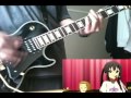 K-On - Gohan Wa Okazu (guitar cover) 