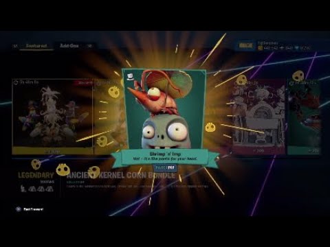 Plants Vs Zombies BFN Shrimp ‘n‘ Imp Character Challenge Reward